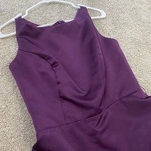 Purple dress